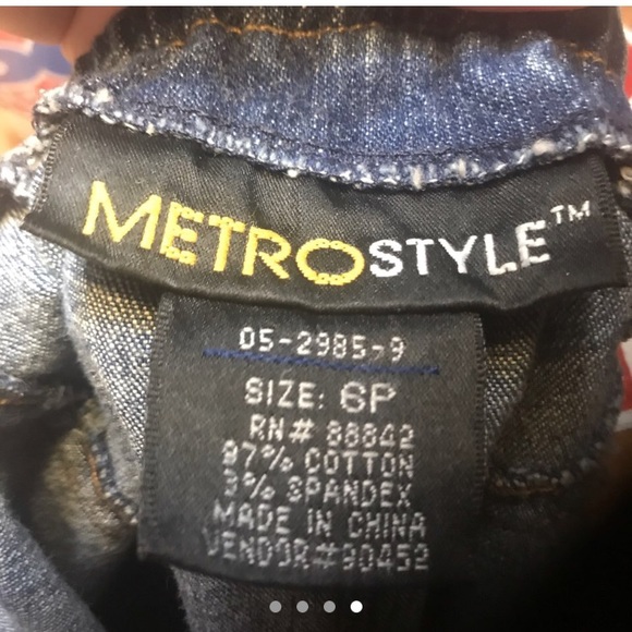 METROSTYLE BACKLESS BUTTON UP DENIM DRESS - Picture 4 of 4